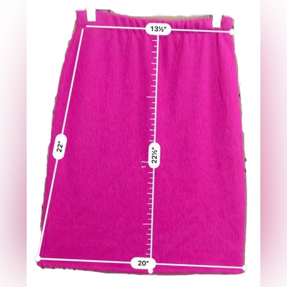 Vintage AMI KNITS  Pink  Gold 2-PC knit cardigan & skirt oufit  Sz P8 Barbiecore - Picture 5 of 10